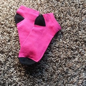 Cute pink socks